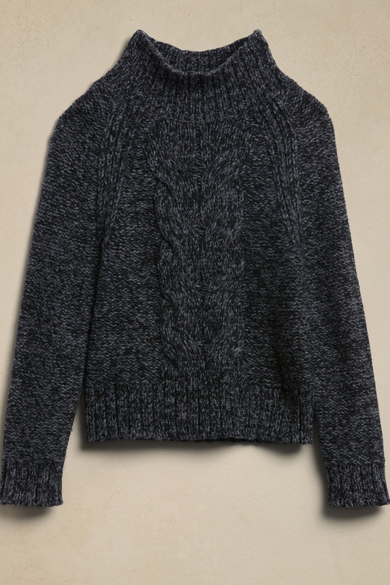 Banana Republic Arran Cable Women's Sweaters Grey | 25078-DQXO