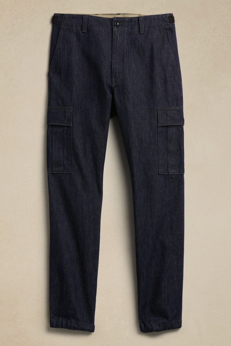 Banana Republic Slim Traveler Men's Pants Blue | 18709-JVAF